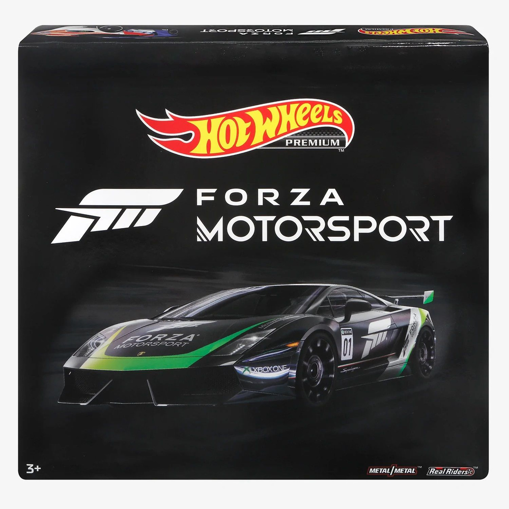 Коллекционный набор машинок Hot Wheels Forza Motorsport Premium 5-Pack (Хот  Вилс Форза Мотоспорт 5 машинок)