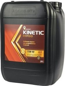 Масло трансмиссионное 75W90 п/синт. GL-5 Kinetic Hypoid (20л) (Роснефть)