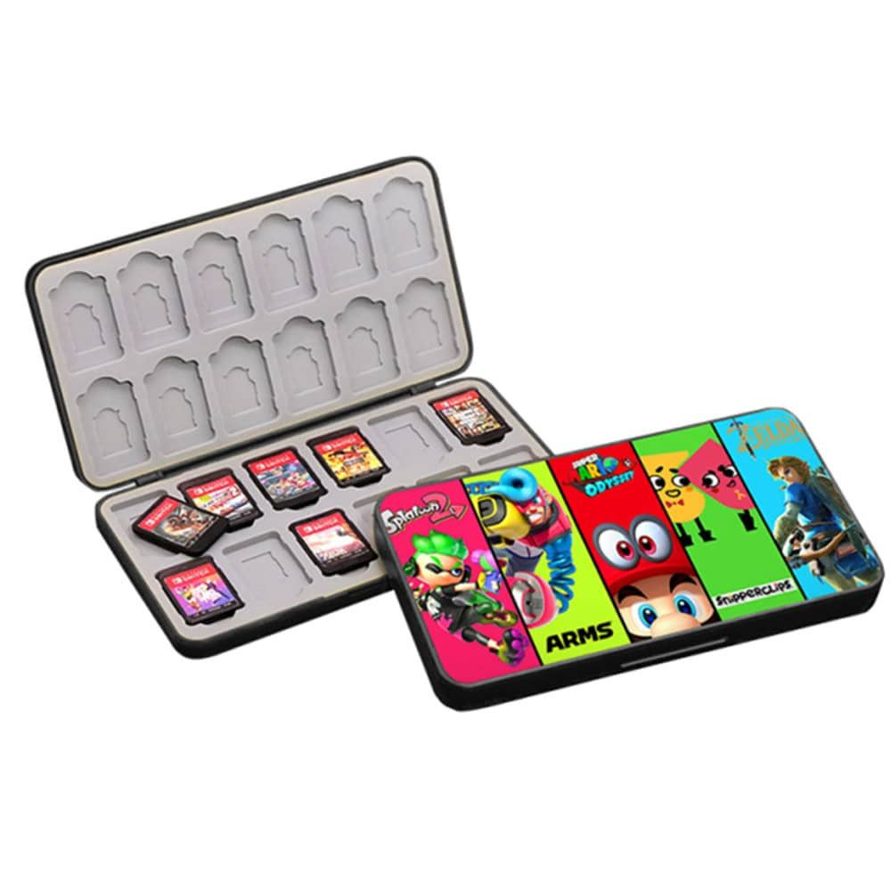 Кейс-футляр для хранения 24 картриджей (игр) Nintendo Switch Premium Game  Card Case Best Games - купить по выгодной цене в интернет-магазине OZON  (746288486)