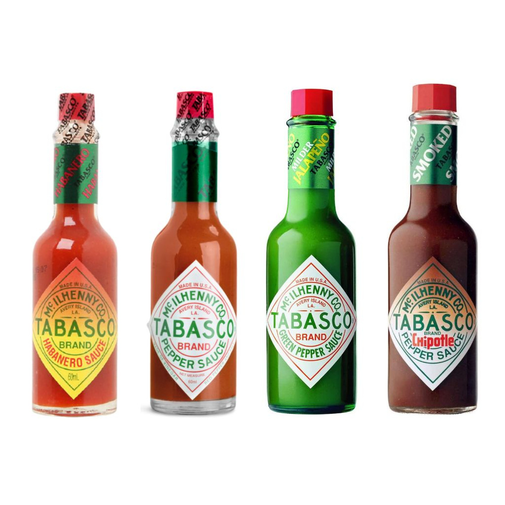 Tabasco Набор из 3 соусов 60 мл x 4 шт. #1