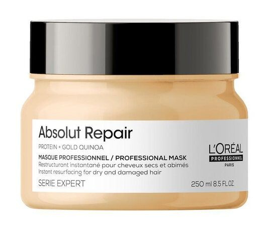 Маска кремовая Absolut Repair Gold для восстановления поврежденных волос 250 мл  #1