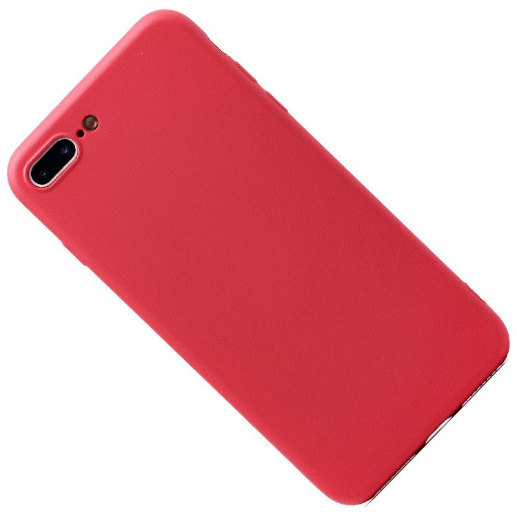 Чехол для iPhone 7 Plus, 8 Plus силиконовый Soft Touch 2 <бордовый> #1