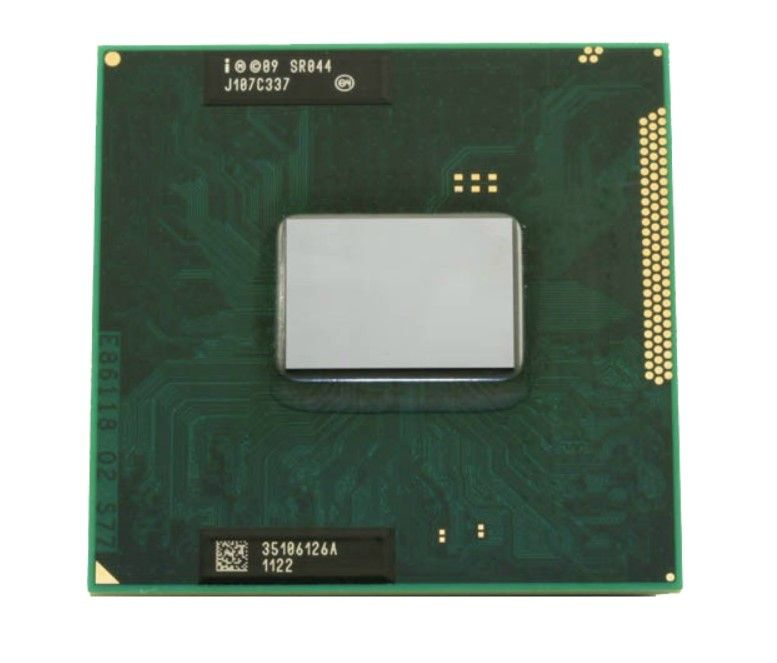 Процессор для ноутбука Intel Core i5 2540M (SR044) 2,6 ГГц. (3,3 ГГц Турбо), 2 ядра, 4 потока, разъем #1