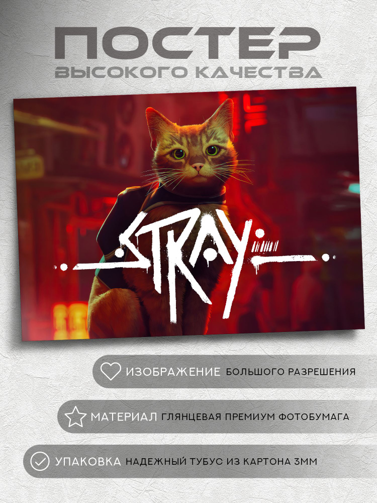 Постер Stray game #1