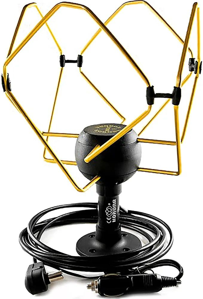 Телевизионная автомобильная широкополосая антенна для приёма аналоговых ...