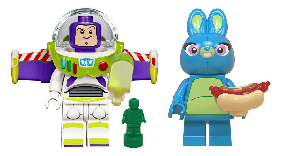 Набор минифигурок История Игрушек, Базз Лайтер, Банни совместимы с ...