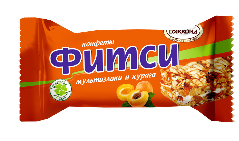 конфеты "Фитси" мультизлаки и курага / 500 гр./ АККОНД - купить с ...