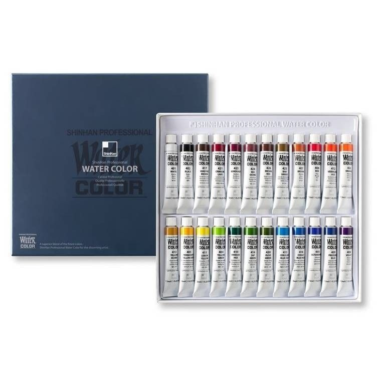 Набор акварели ShinHan "Watercolor pro" 20 туб по 12 мл #1