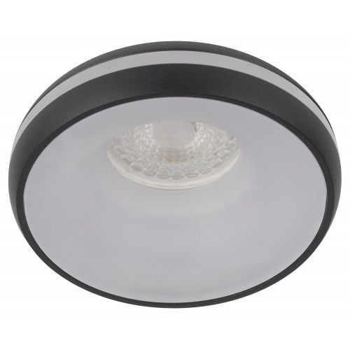 Встраиваемый светильник декоративный ДК100 BK MR16 GU5.3 черный ...