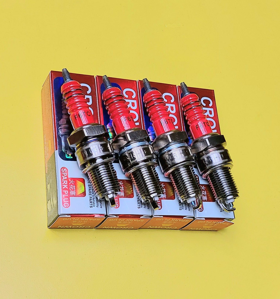 Комплект свечей зажигания CROWN компл4шт - купить по выгодным ценам в ...