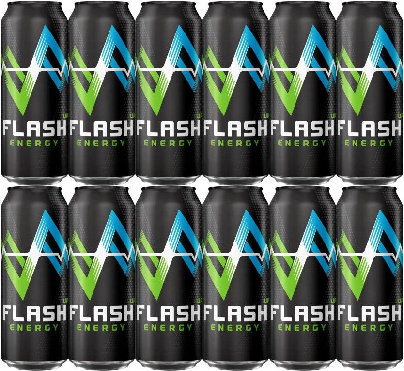 Flash Up Energy 0,45 л х 12 банок, энергетический напиток #1