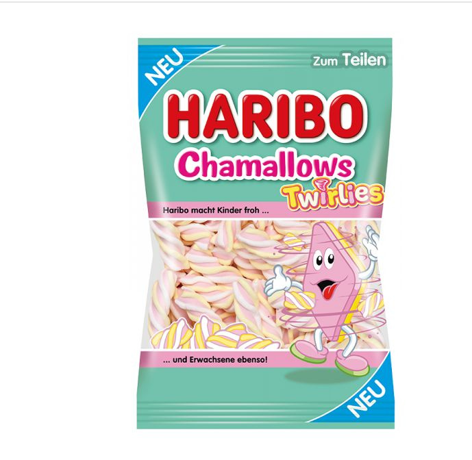 Haribo Chamallows Twirlies 200 g/Маршмеллоу Харибо Твист 200 грамм #1