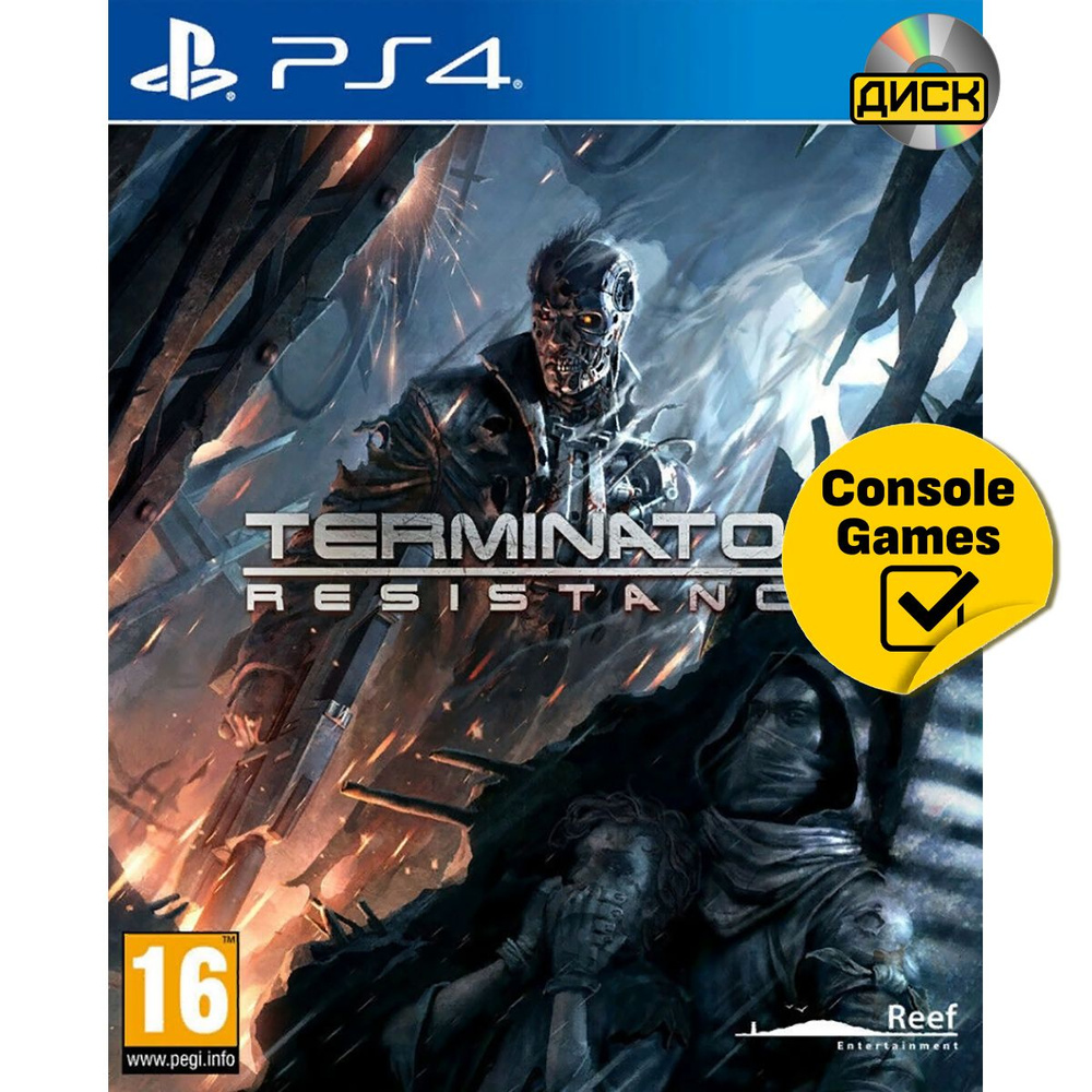 Игра PS4 Terminator Resistance (русский язык докачивается из интернета)  (PlayStation 4, Английская версия)