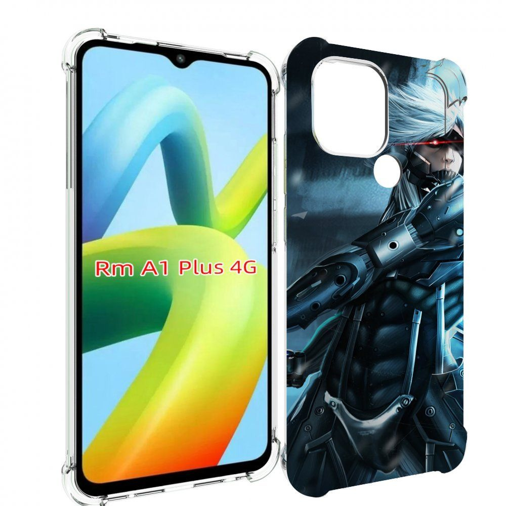 Чехол-бампер MyPads для Xiaomi Redmi A1 Plus + с рисунком Metal Gear Rising  Revengeance, противоударный, силиконовый, с выступами и усиленными углами  для защиты камеры - купить с доставкой по выгодным ценам в