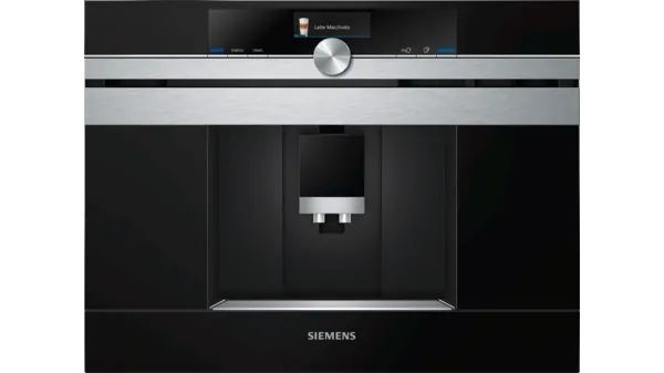 Встраиваемая кофемашина SIEMENS CT636LES6 iQ700, 455 x 594 x 385 aromaDouble autoMilk Clean TouchControl #1