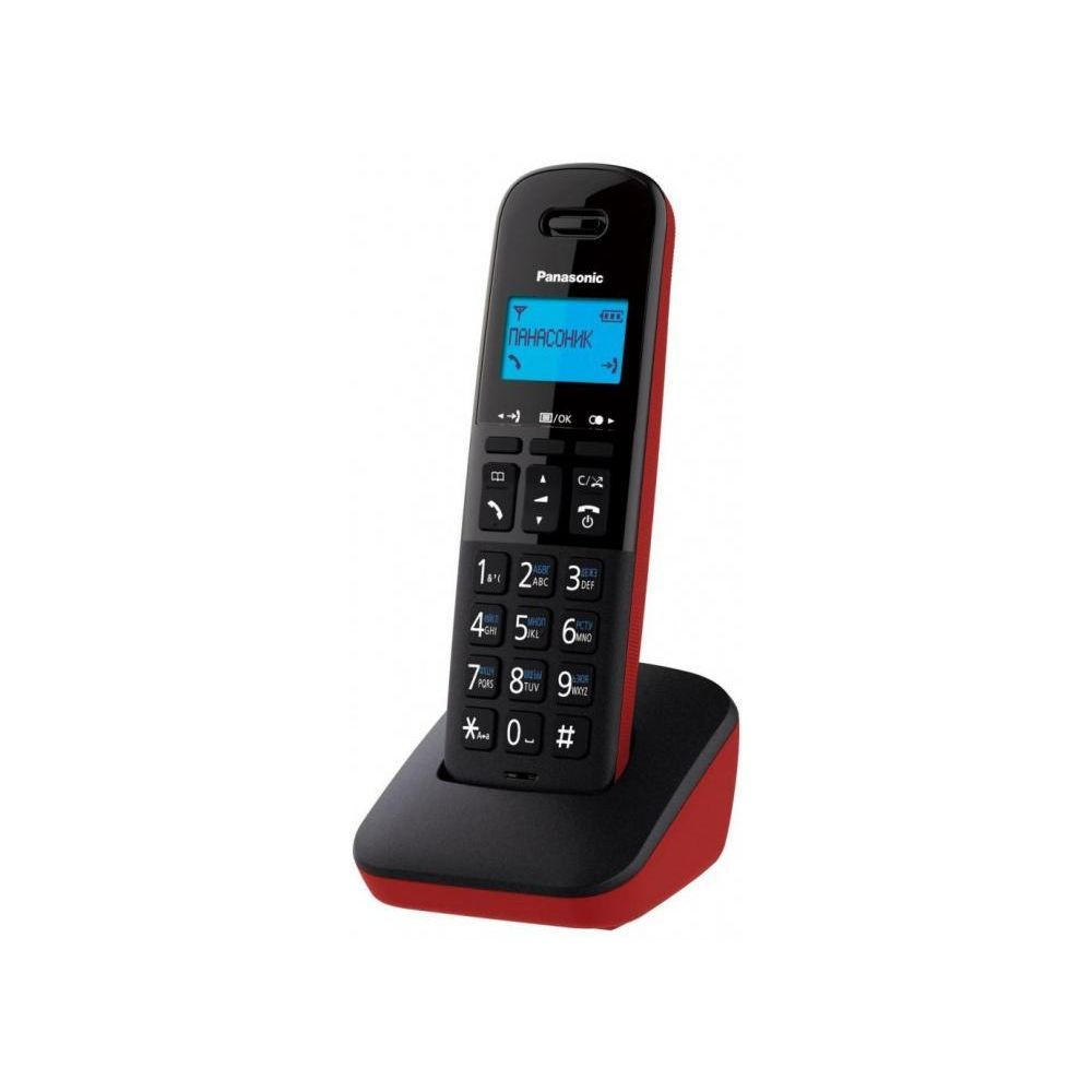 Dect телефон Panasonic KX-TGB610RUR red