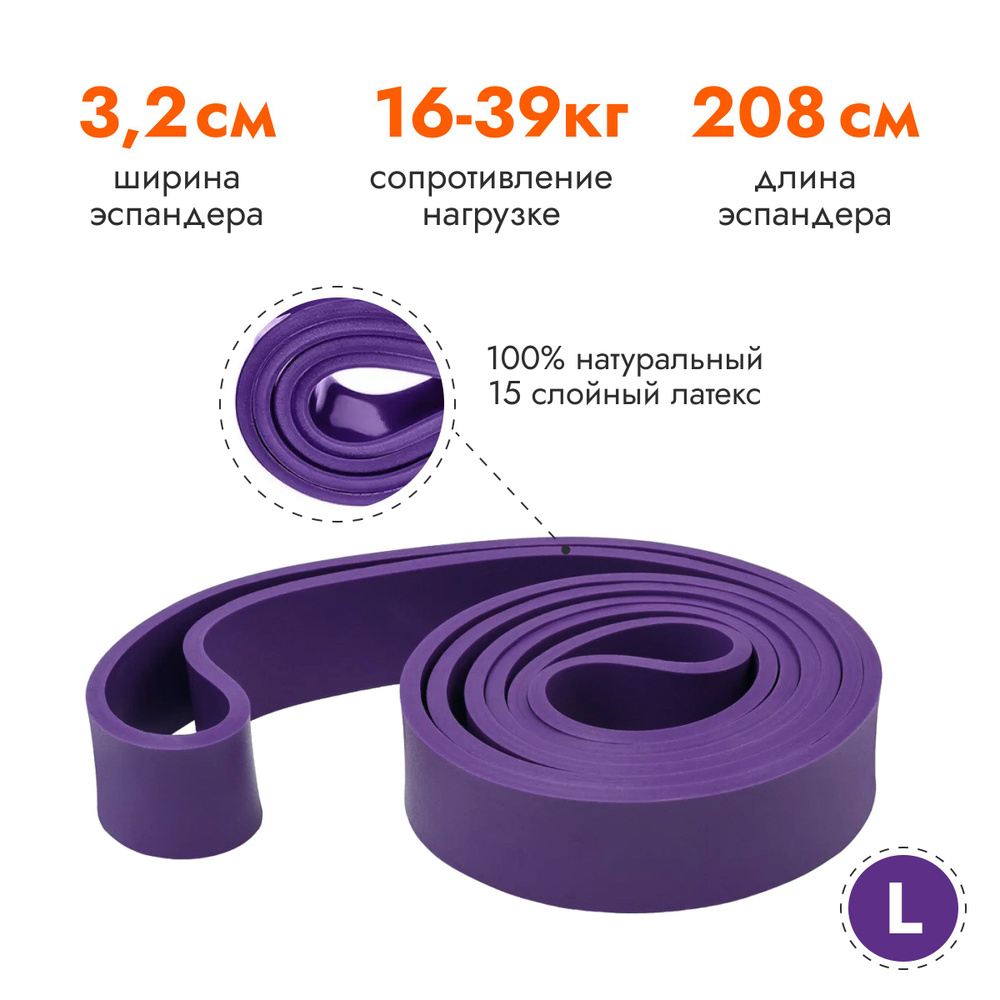 Резинка для фитнеса, эспандер - купить в интернет-магазине OZON с ...