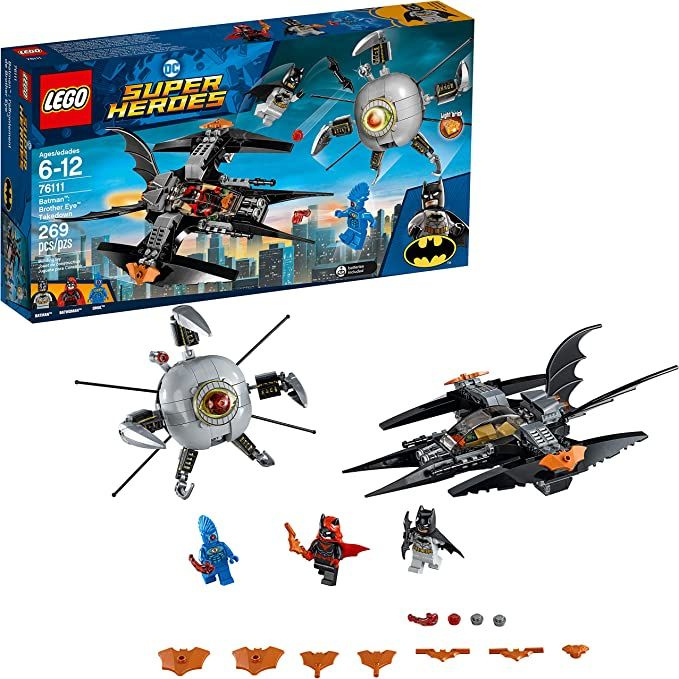 Lego super heroes batman brother eye takedown on sale