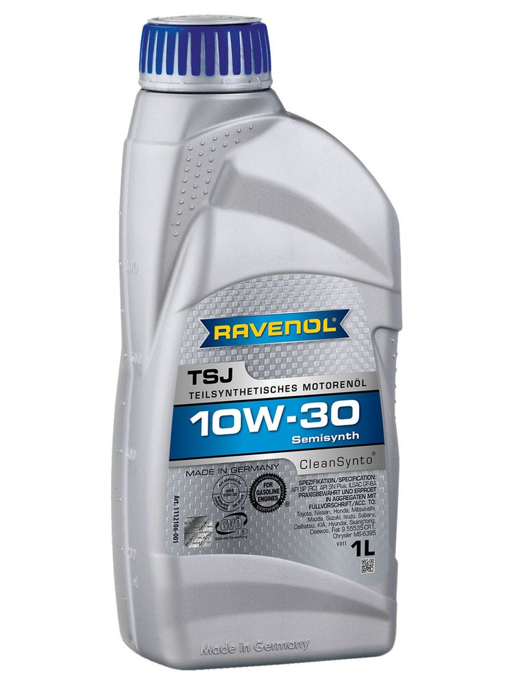 Масло моторное RAVENOL 10W-30 Полусинтетическое - купить в интернет ...