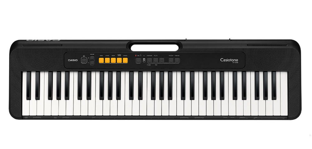 CASIO CT-S100 - Синтезатор, 61 клавиша фортепианного типа. #1