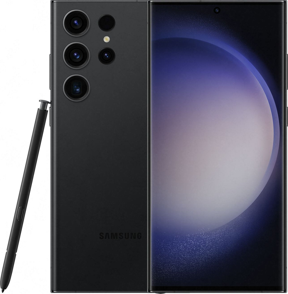Samsung Смартфон Galaxy S23 Ultra 12/1 ТБ, черный #1