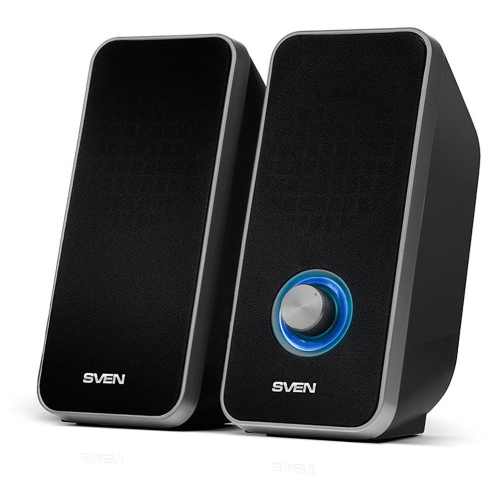 Колонки Sven 325, 2х3W, питание через USB, черный - купить с доставкой ...