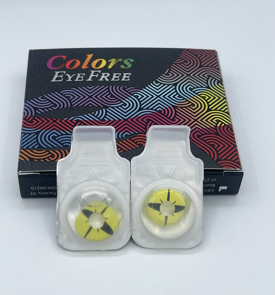 EYE FREE Colors Контактные линзы, 0.00, 8.6, 3 месяца - купить с ...