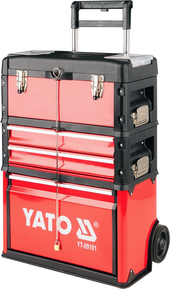Yato Ящик для инструментов 55,5 х 34 х 76 см, 3 секц., 4 отд. #1
