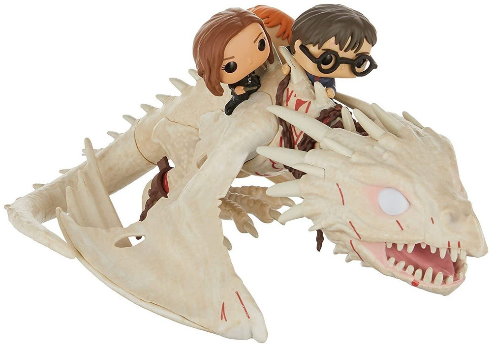 Фигурка Funko POP! Ride: Dragon w/Harry, Ron, & Hermione #1