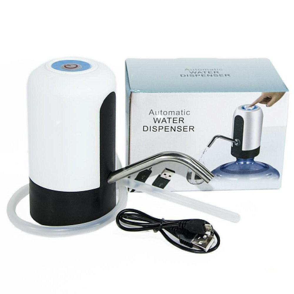 Автоматический насос для воды помпа, белый Насос на бутылку с краном ...