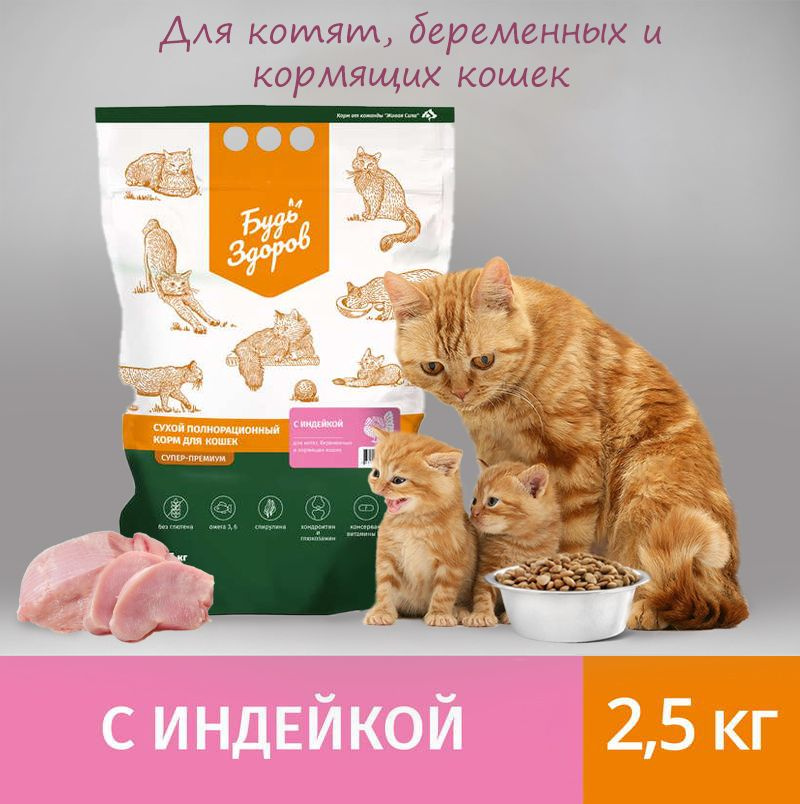 Сухой Корм Для Кошек Будь Здоров Купить