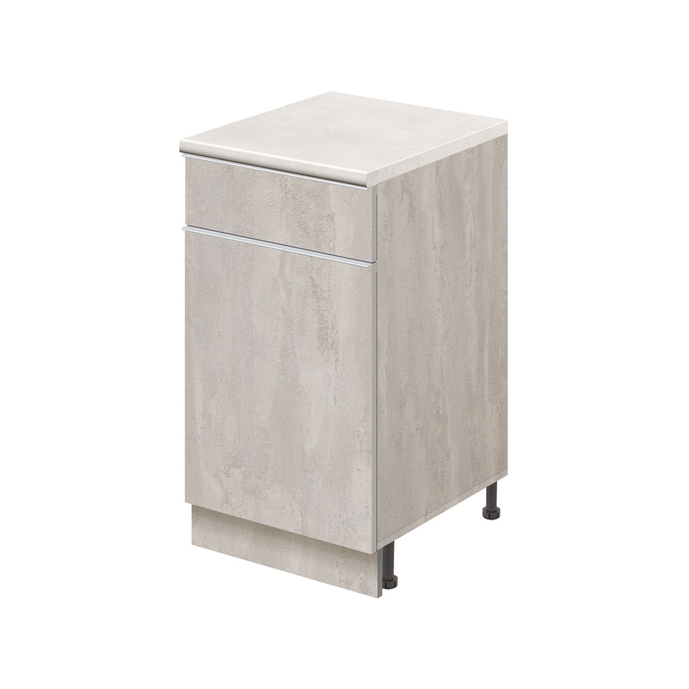 Тумба кухонная напольная со столешницей, с выдвижным ящиком ЛОФТ ...