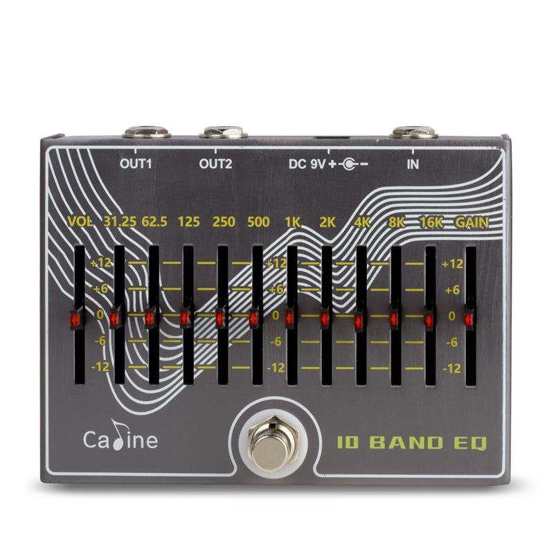 Caline CP-81 10 Band EQ Педаль эффектов для электрогитары эквалайзером версия 3.0  #1