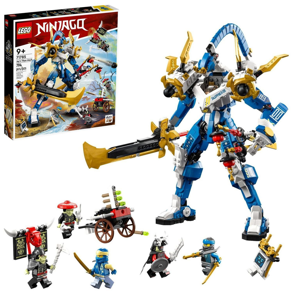 Конструктор LEGO Ninjago Механический титан Джея 71785 / игровой набор ...