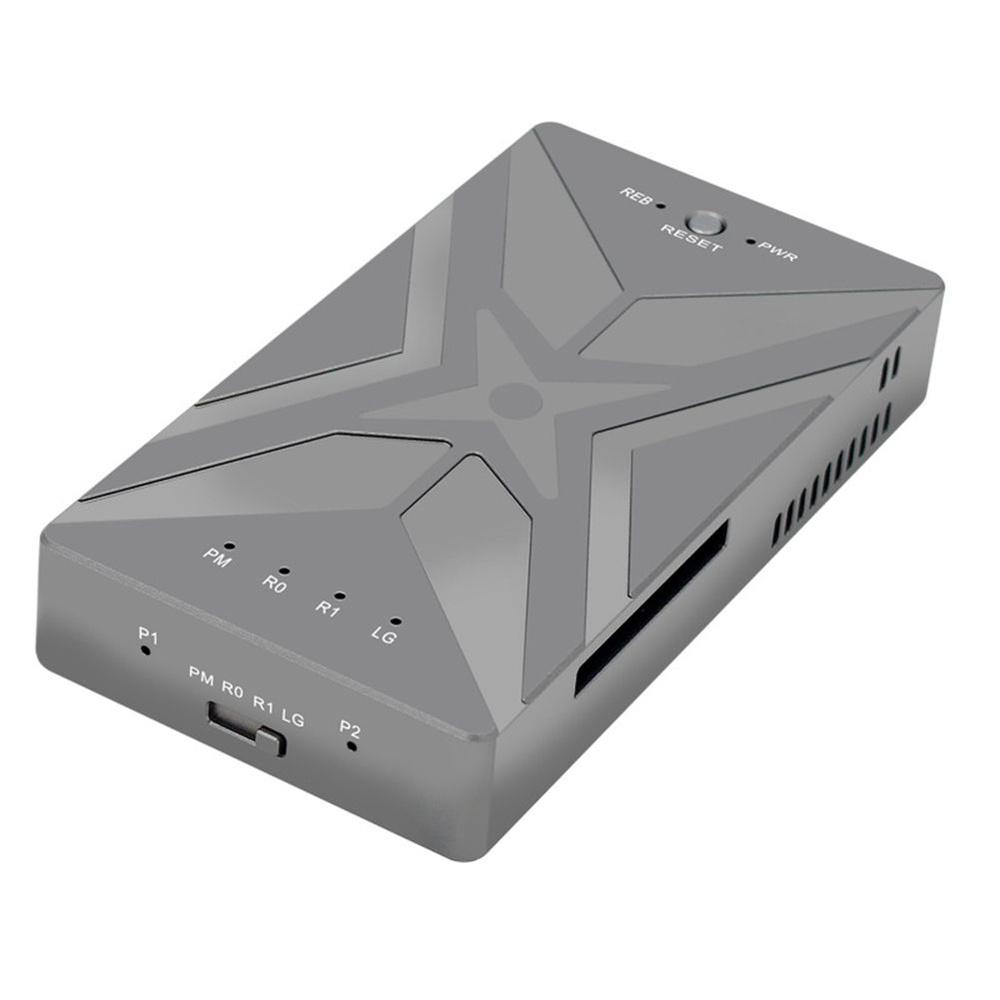 M.2 NVME SSD RAID, корпус, USB3.2 GEN2 X2 Type-C, 20 Гбит/с, чип ...