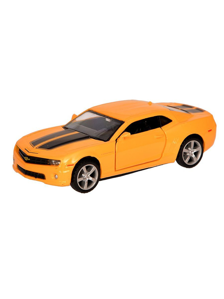 Модель машины 1:36 Chevrolet Camaro 13см инерция Желтый - купить с  доставкой по выгодным ценам в интернет-магазине OZON (888816863)