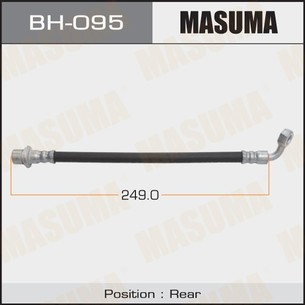 Шланг тормозной Masuma, BH-095 - арт. BH-095 - купить по выгодной цене в  интернет-магазине OZON (748070039)