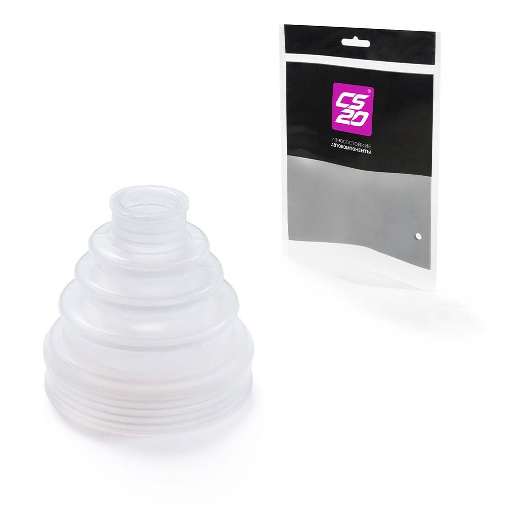 Пыльник кардана "CS20" ВАЗ 21214-2123 полиуретан (прозрачный) в уп ...