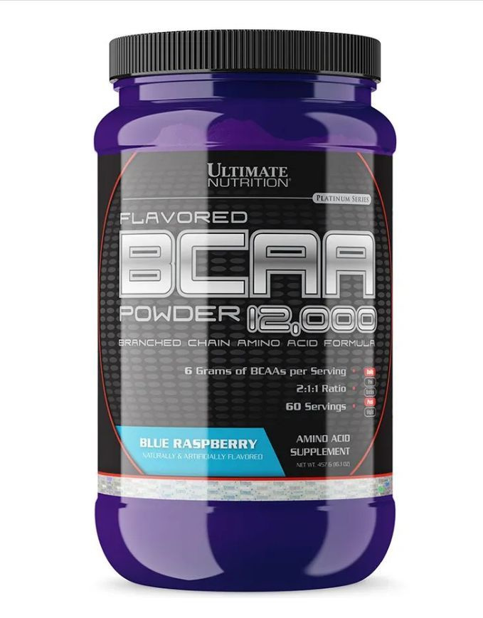 Аминокислоты Flavored BCAA Powder 12000 457 г, Ежевика #1