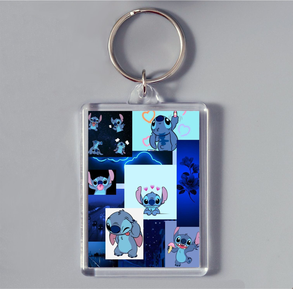 Брелок для сумки Лило и Стич, мультик, милый, детский1 - купить с ...