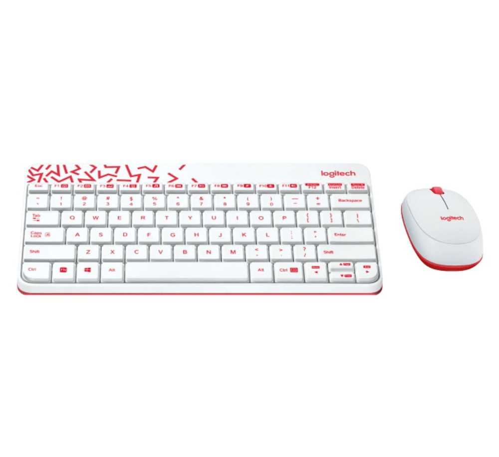 Logitech mk240 white