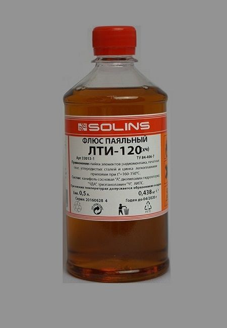 Флюс ЛТИ-120, 500 мл - купить с доставкой по выгодным ценам в интернет ...