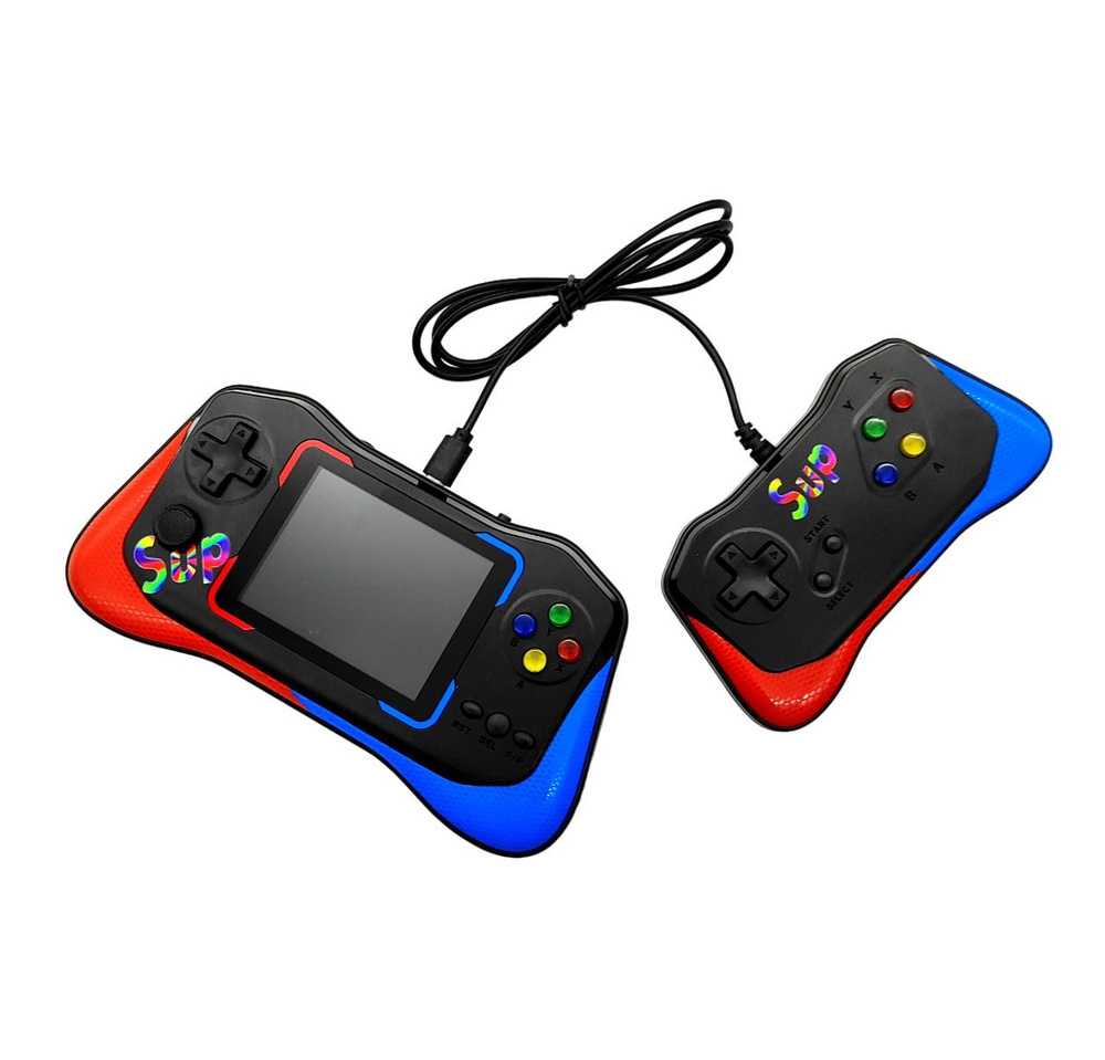 Игровая приставка SUP Q12 500in1 портативная джойстик в комплекте #1