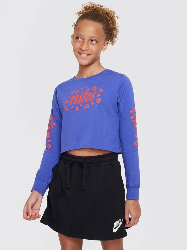 Лонгслив Nike G Nsw Tee Icon Clash Ls Crop #1