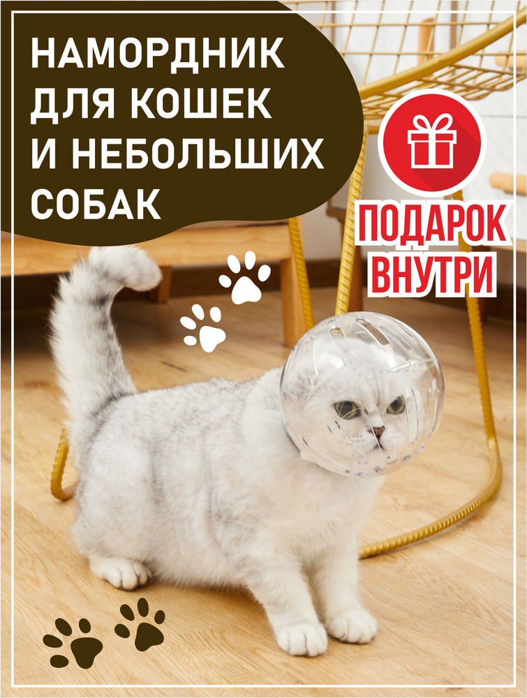 Намордник для животных, для кошек, для груминга - дышащая сетка, защита ...