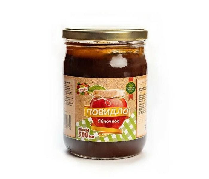 Повидло Урожайный край яблочное, 500 мл - купить с доставкой по ...