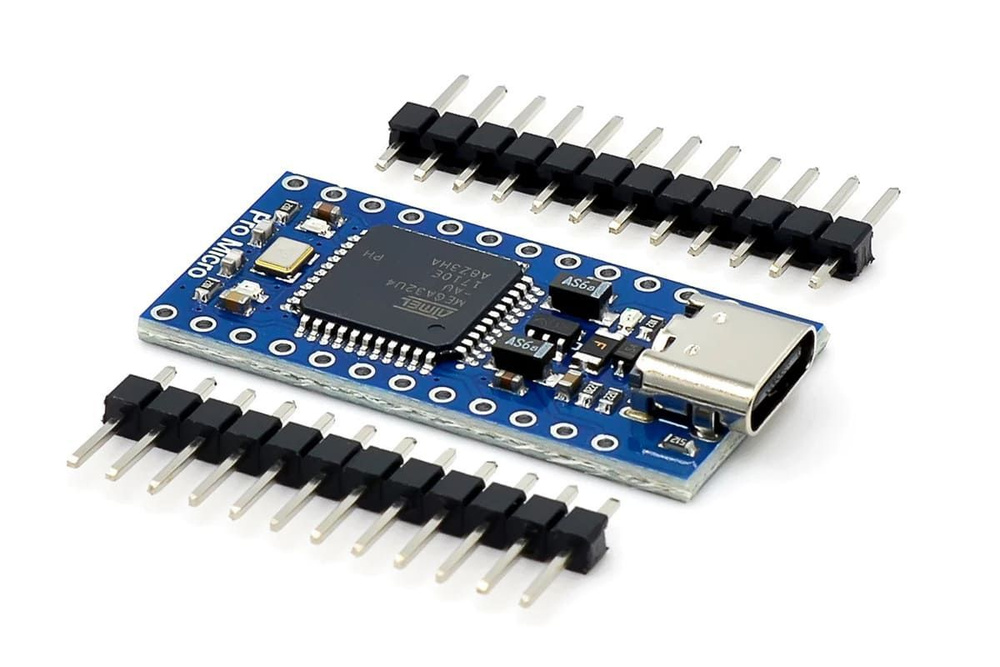 Контроллер Arduino Pro Micro Type-C USB 5V Ampertok - купить с ...
