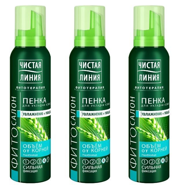 Чистая Линия Пенка для волос, 150 мл - купить с доставкой по выгодным ...