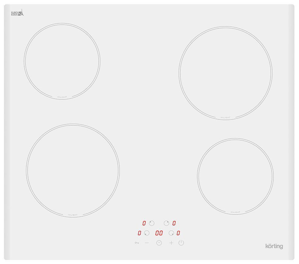 Встраиваемая электрическая варочная панель Korting HK 60003 BW  #1