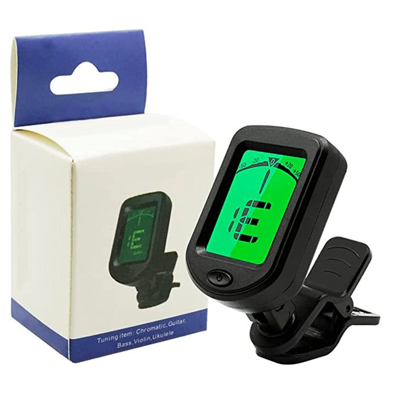 Гитарный Тюнер Для Акустической/Электрической Гитары, Укулеле, Скрипки ...